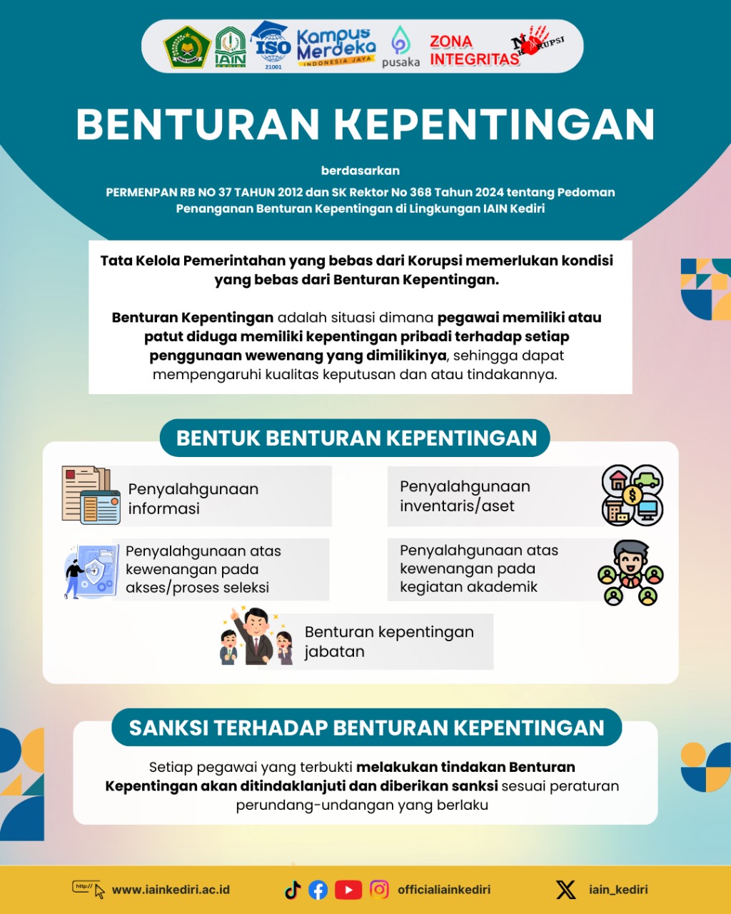 Benturan Kepentingan Flyer